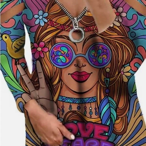 Woose Women’s Fashion Elegant Hollow Out Pullover Tops - Picture 6 of 15